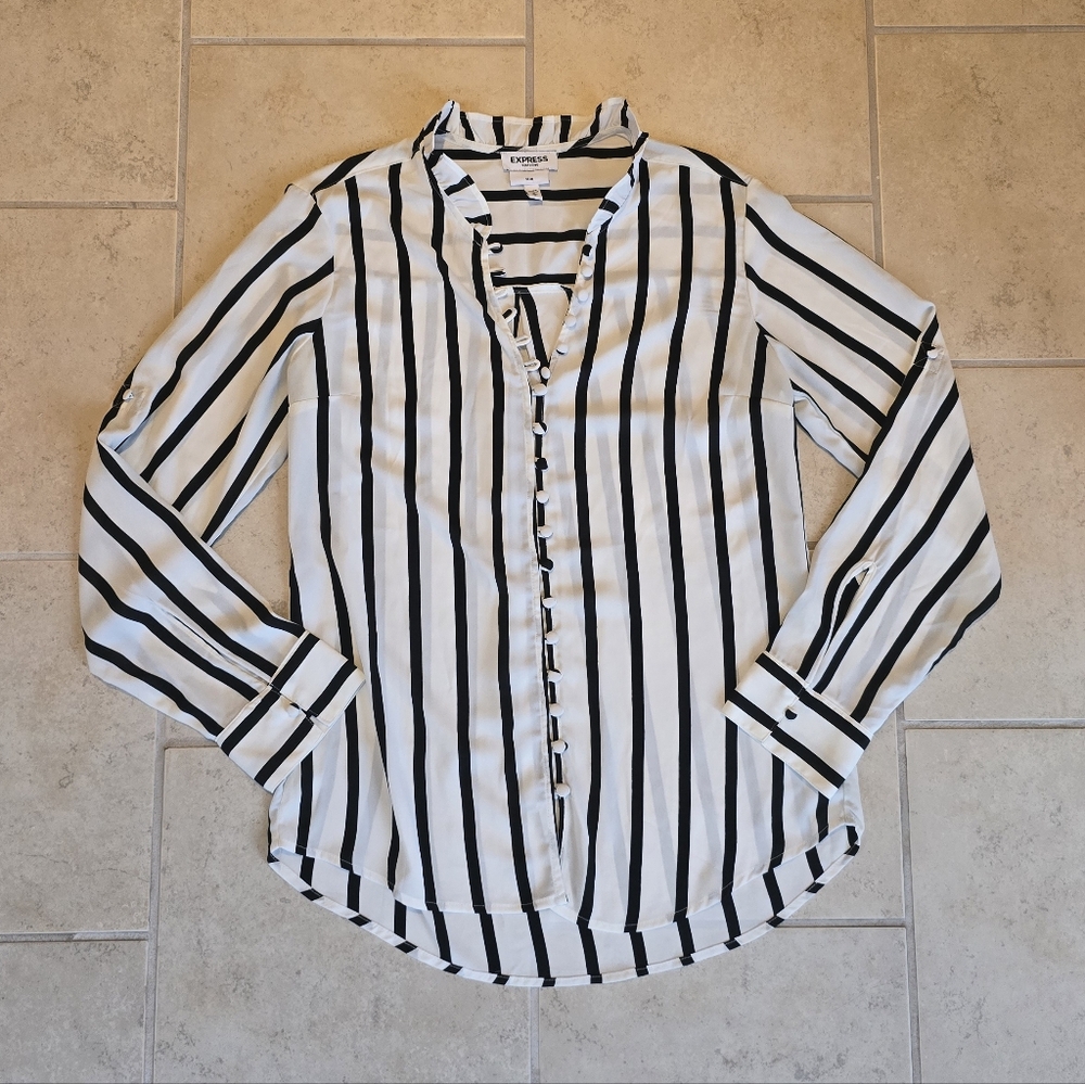 Express Striped Blouse